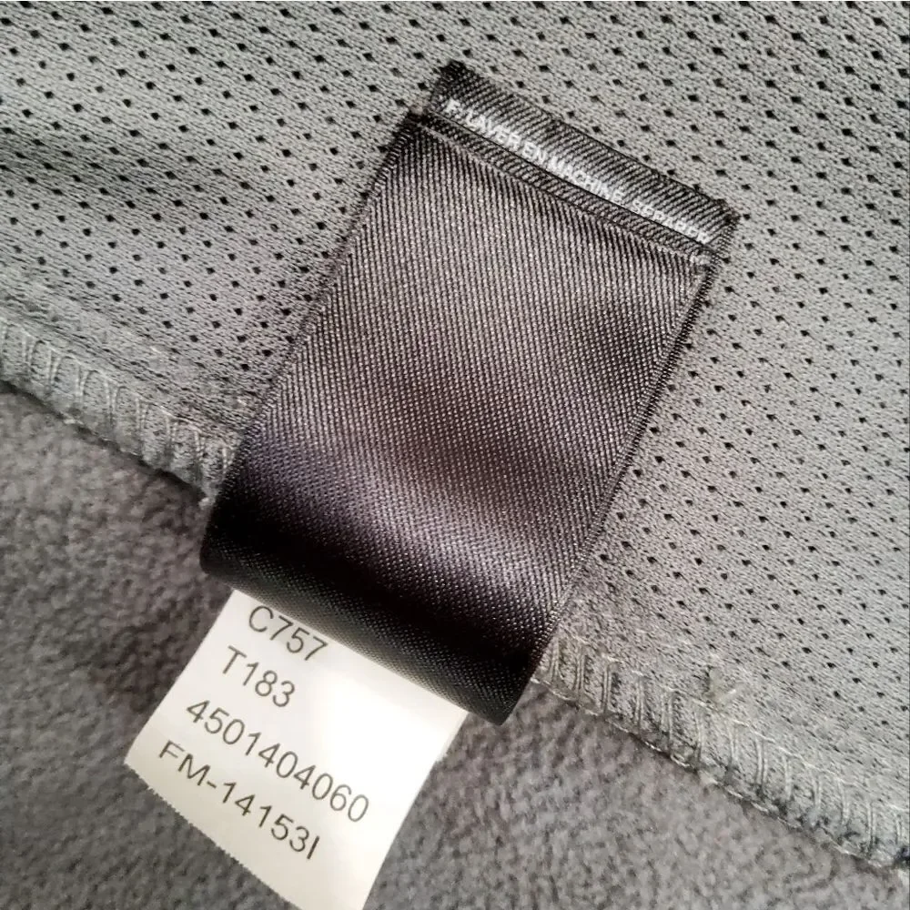 The North Face gray silver